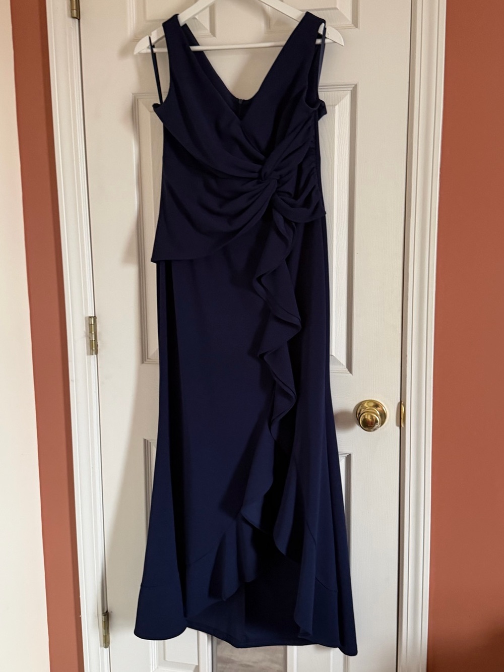 Navy Blue Semi Formal Dress
